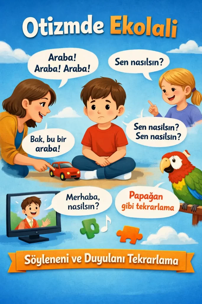 Otizmde Tekrar Eden Konuşmaların Anlamı ve Bilimsel Müdahale Yaklaşımları